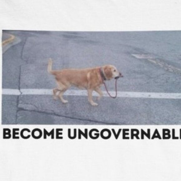 Become Ungovernable Funny Dog Shirt- Mens and Ladies Shirt - Picture 2 of 4